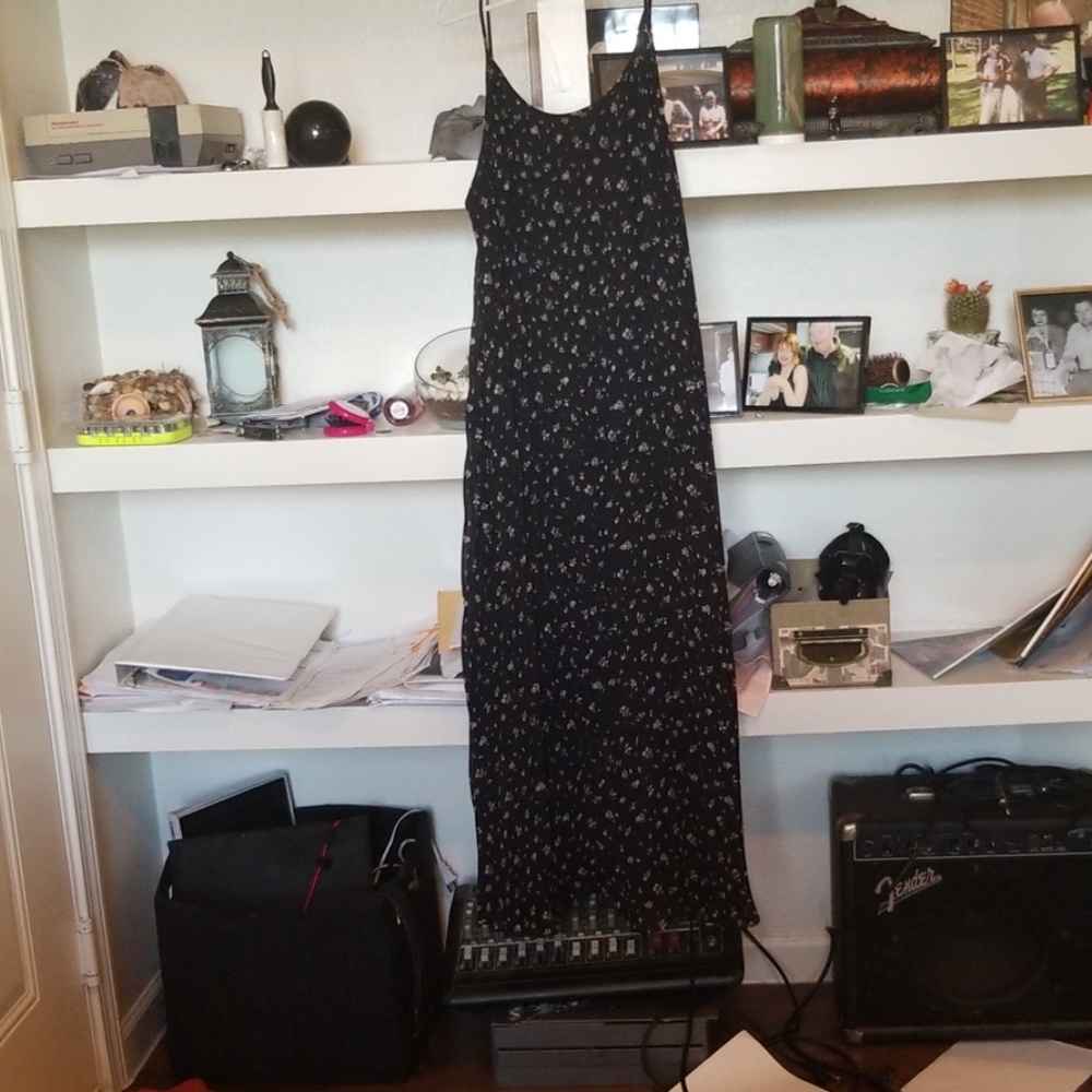 A very long dress